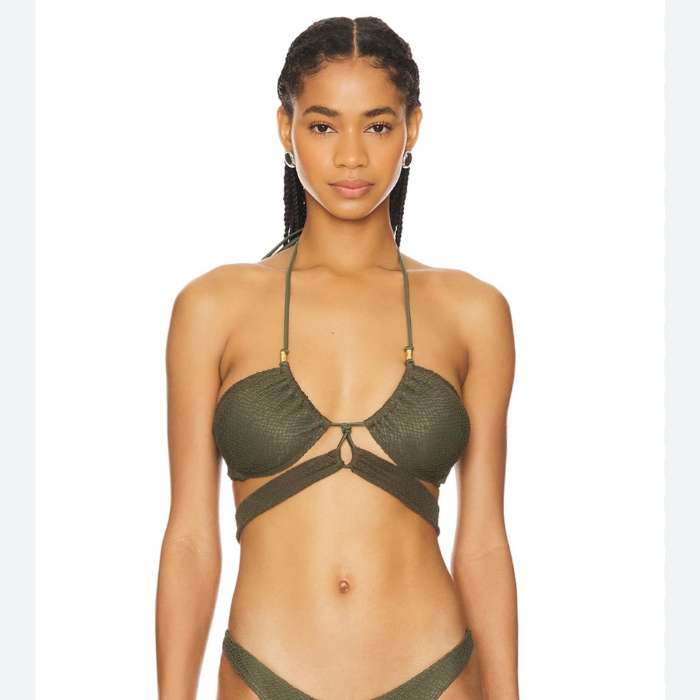 Vix Dark Olive Bikini